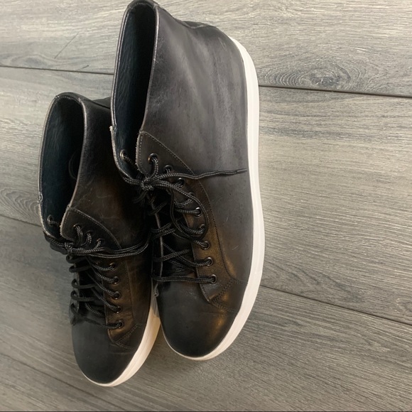 BLACK BELVEDERE HIGHTOPS - Picture 2 of 5